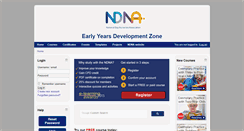 Desktop Screenshot of moodle.ndna.org.uk