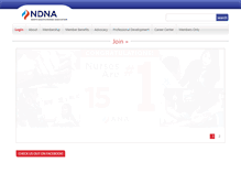 Tablet Screenshot of ndna.org